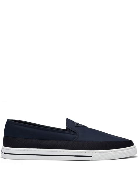 farfetch Prada slip on